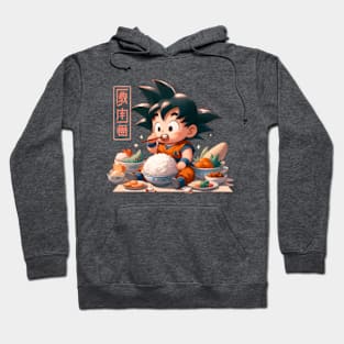 Goku eating Hoodie